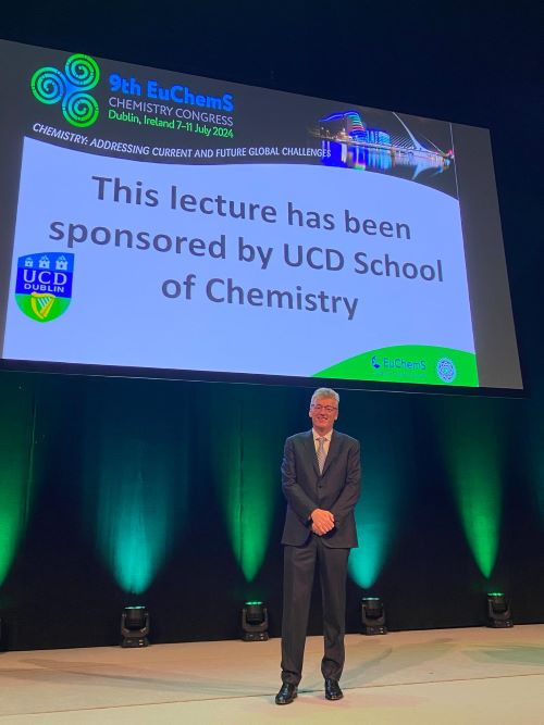 Sir David MacMillan at EuChemS 2024